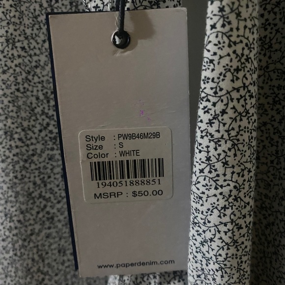 PDC PD&C Men's Button-Up Long  Sleeve Dress Shirt, Size Small Grey - Picture 6 of 6